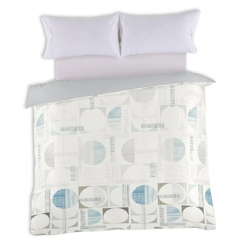 Alexandra House Living Duvet Cover Jaime Multicoloured 200 x 200 cm Digital Print - Image 1