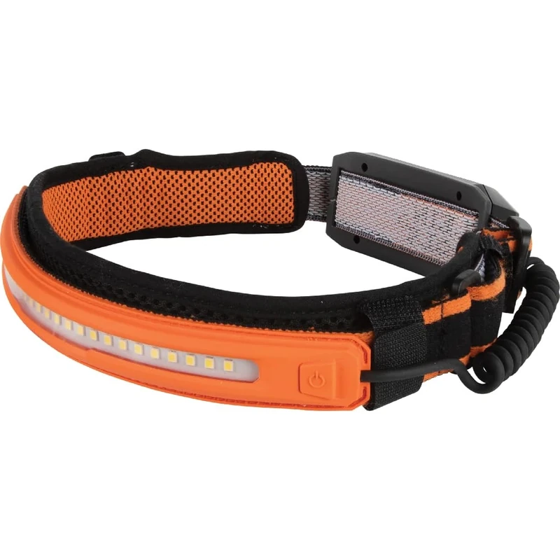 KLEIN TOOLS 56308 Rechargeable Headlamp with Strap, 575 Lumens, Wide-Beam LED, All-On or Direct Focus Modes, for Work and Outdoors