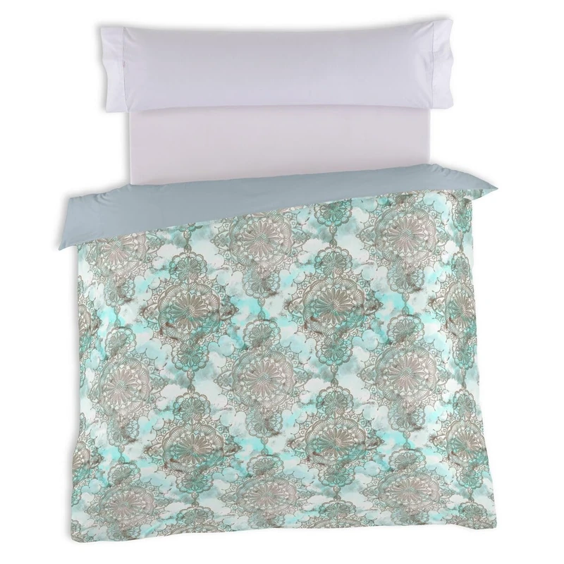 Alexandra House Living Duvet Cover Norway Multi-Coloured 240 x 220 cm Digital Print - Image 1