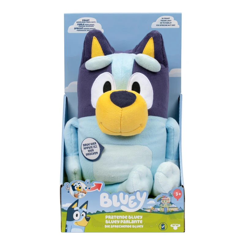 BlueY Moose Toys Talking Plush