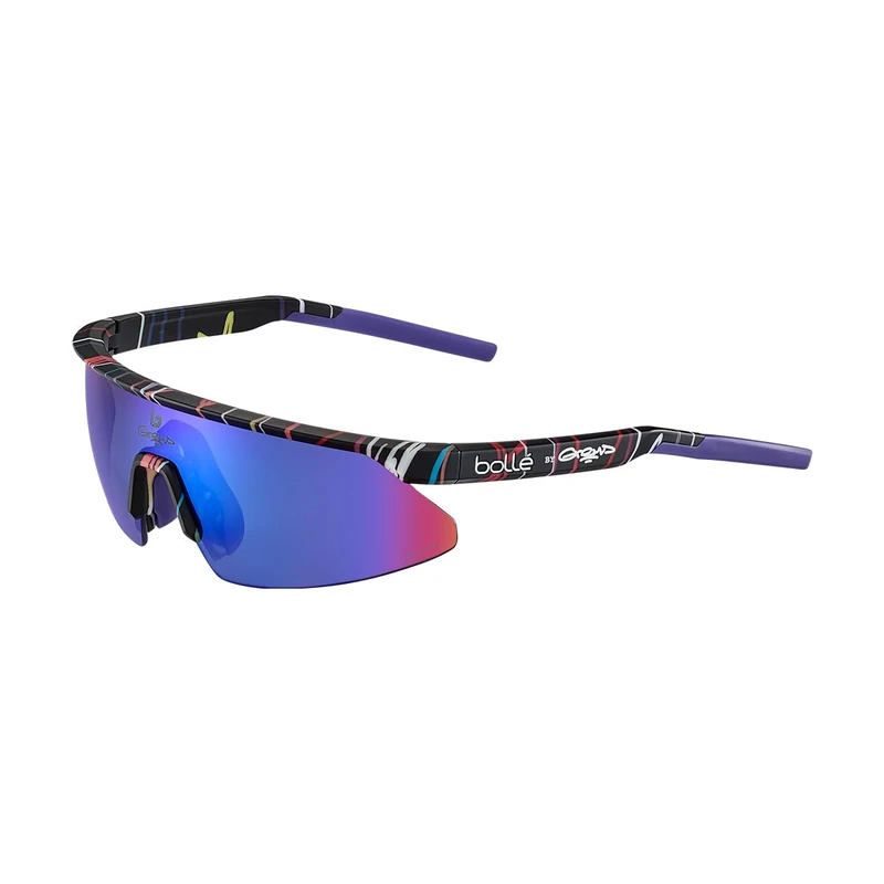 bollé - MICRO EDGE, GREMS Collab, Volt+ Ultraviolet Polarized, Medium, Sunglasses, Unisex, Adult