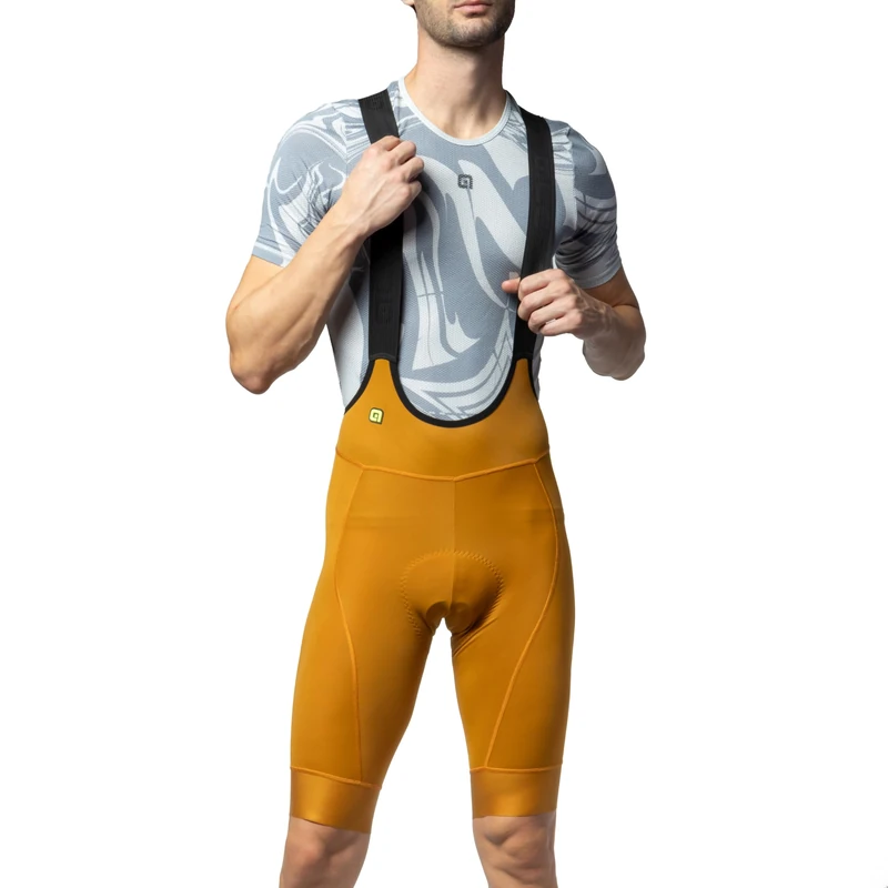 Alé Cycling Men's PR.E Magic Colour Bib Shorts, Congo, XS