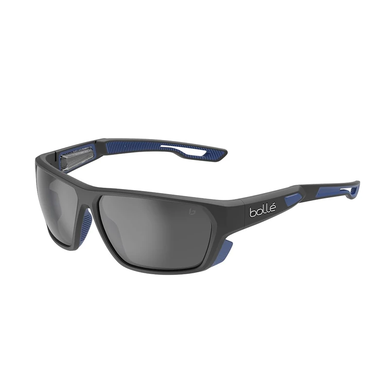 bollé AIRFIN Black Matte Blue - TNS Polarized - Sunglasses - Black Matte Blue - TNS Polarized - Size S-M - Unisex - Adult