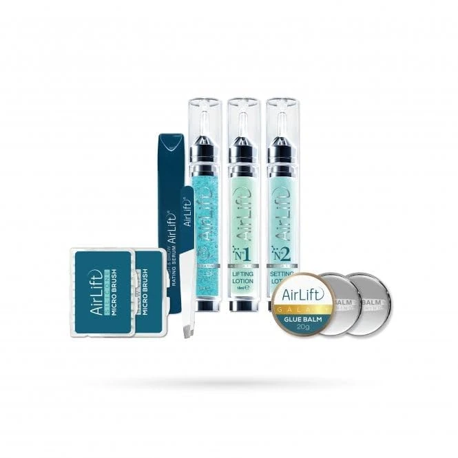 AirLift Brow Lamination Basic Kit Professional Eyebrow Perm Keratin Dual Lifting System Salon Use (Keratin Lotions (Syringe))