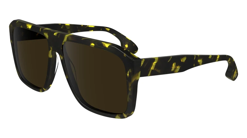 VICTORIA BECKHAM VB671S 012 BLACK YELLOW HAVANA 59/14/140 FEMALE Sunglasses