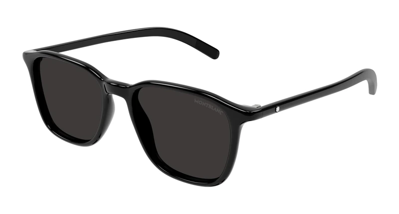 Montblanc Men's Mb0325s Sunglass Man Recycled Injected A Sunglasses, Multicoloured, One Size, Multicolored, One Size - Image 1