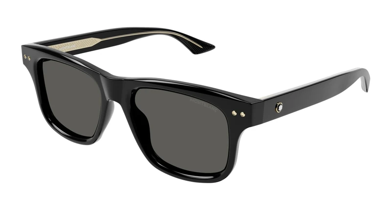 Montblanc Men's Mb0319s Sunglass Man Recycled Acetate Sunglasses, Multi-Colour, Colourful, One Size