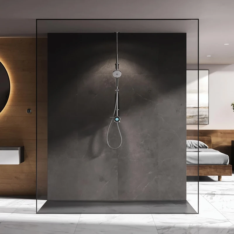 Aqualisa OPQ.A2.EV.23 Optic Q Smart Shower Exposed with Adjustable Head - for Gravity Pumped Systems