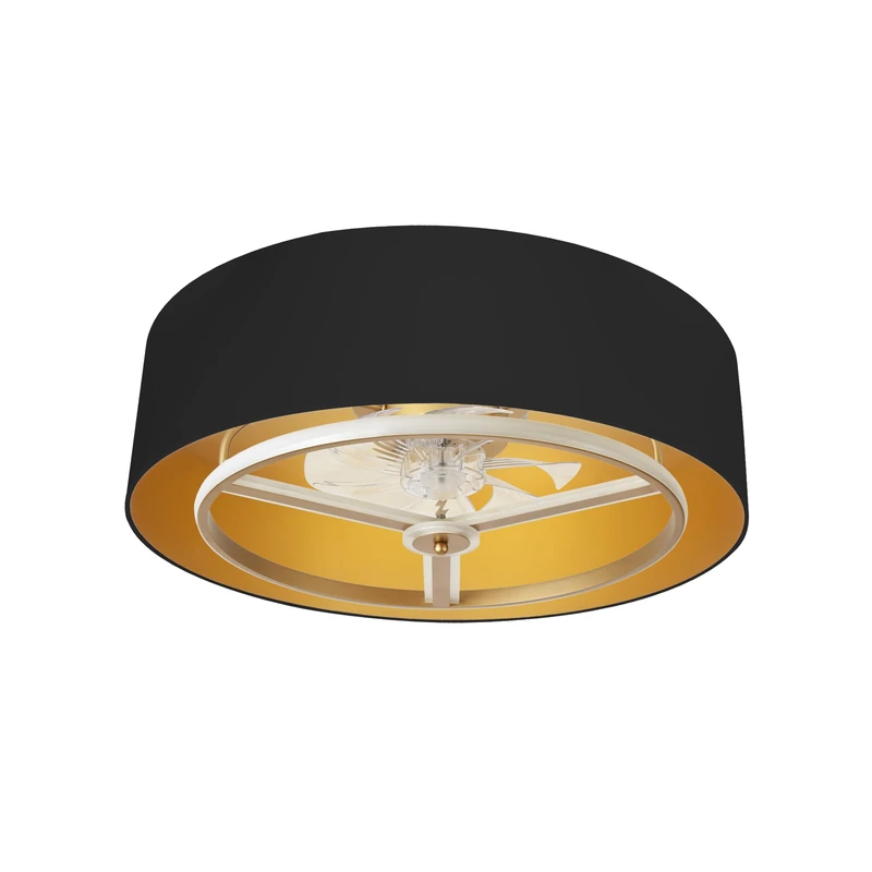 Eden pulse Fan DC 60W, 8 Blades, 6 speeds, 5100 lm, Remote, Memory, dimming, Timer; Ideal for Cooling and Comfort.