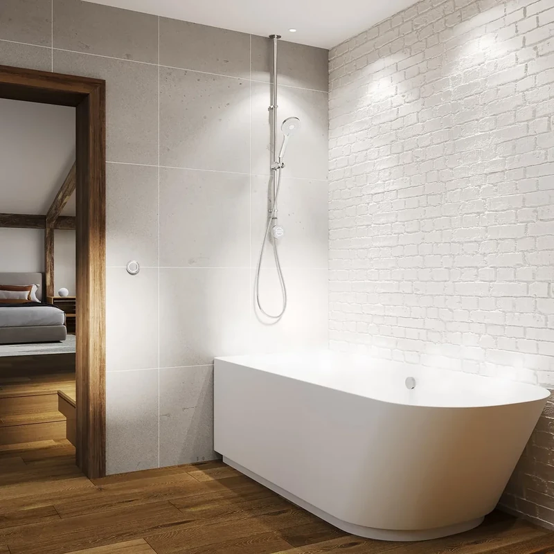 Aqualisa UTQ.A1.EV.DVBTX.23 Unity Q Smart Shower Exposed with Bath Fill - for HP/Combi Systems