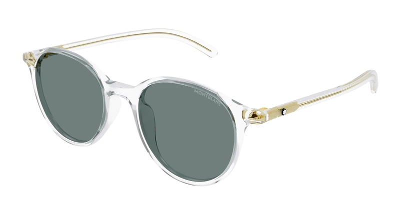 Montblanc Men's Mb0326sa Sunglass Man Recycled Injected Sunglasses, Multi-Coloured, Colourful, One Size