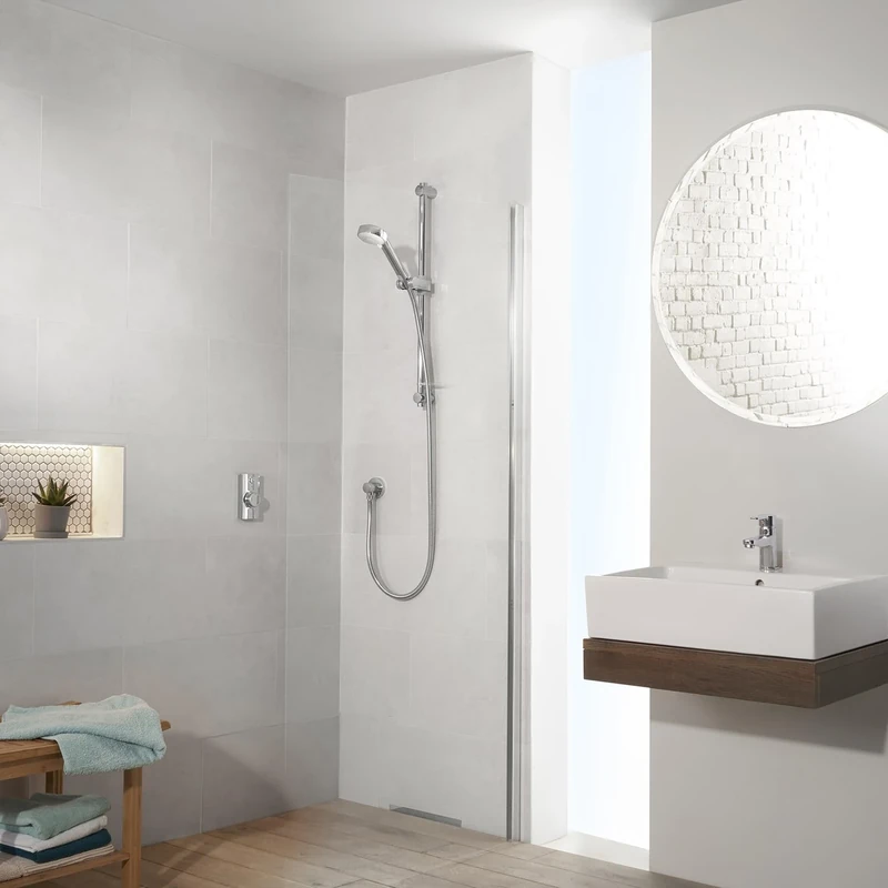 Aqualisa VSQ.A2.BV.23 Visage Q Smart Shower Concealed with Adjustable Head - for Gravity Pumped Systems