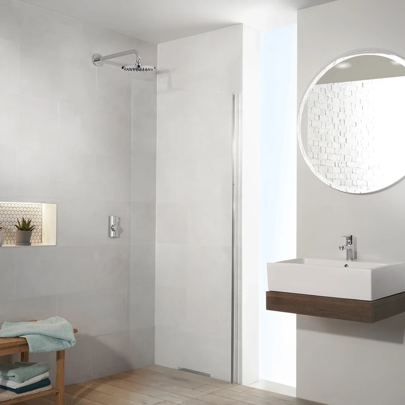 Aqualisa VSQ.A2.BR.23 Visage Q Smart Shower Concealed with Fixed Head - for Gravity Pumped Systems