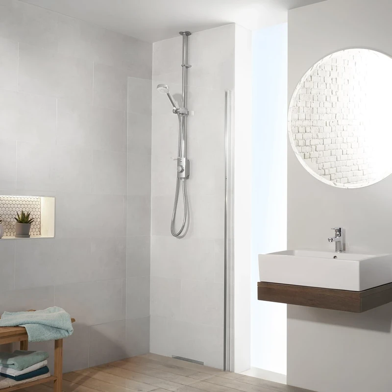 Aqualisa VSQ.A1.EV.23 Visage Q Smart Shower Exposed with Adjustable Head - for HP/Combi Systems