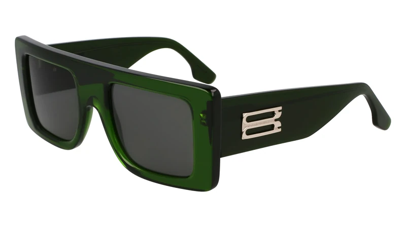 VICTORIA BECKHAM VB677S 302 TRANSPARENT GREEN 51/22/145 FEMALE Sunglasses