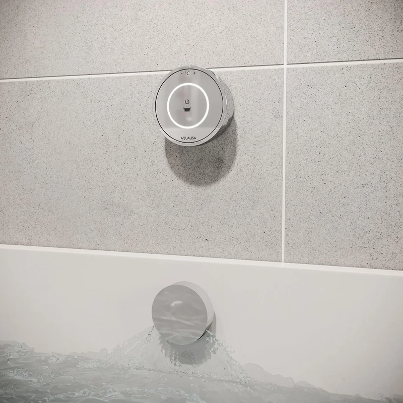 Aqualisa UTQ.A2.BTX.23 Unity Q Smart Shower Concealed with Bath Fill - for Gravity Pumped Systems