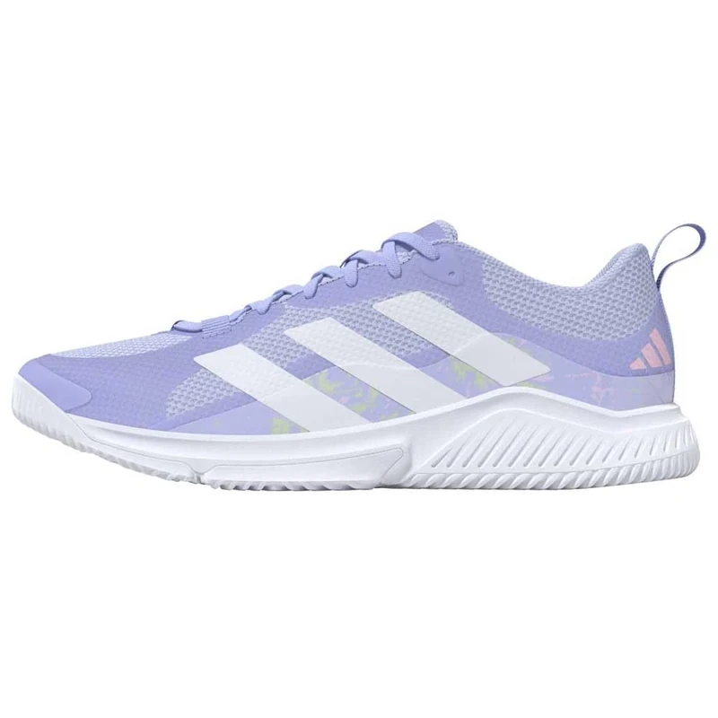adidas Women's Court Team Bounce 2.0 Shoes, Violet Tone/FTWR White, 6 UK