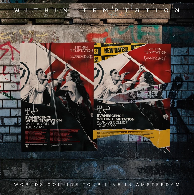 Worlds Collide Tour - Live In Amsterdam (Artbook, CD, DVD, BluRay, Dolby Atmos)