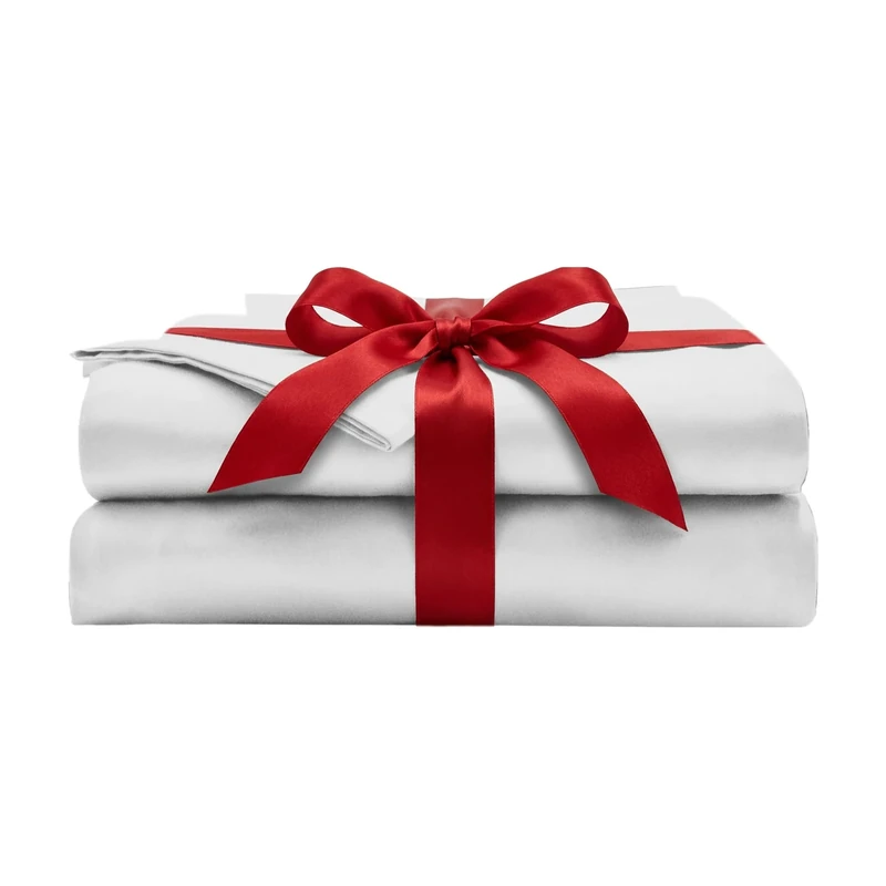 Miracle Made® Cotton Bed Sheets – White, King – 4 Piece Silver Infused, 300-Thread-Count Thermoregulating Miracle Clean & Cool ™ Sheet Set