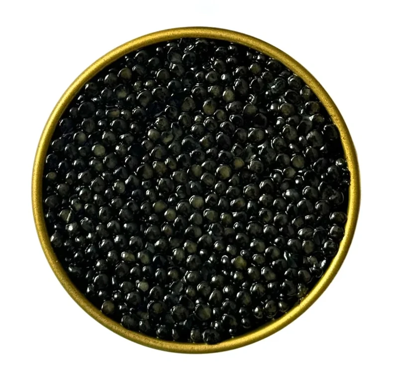 30g White Sturgeon Caviar | Acipenser Transmontanus | Malossol Caviar | Brand - TSARINE Caviar | Free Express refrigerated delivery