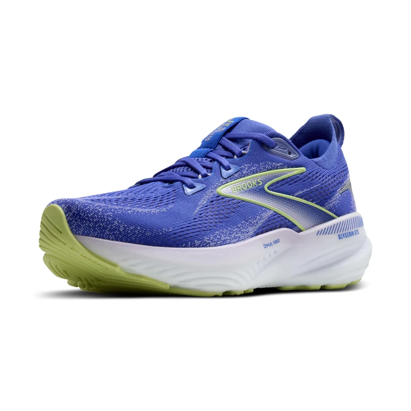 BROOKS 1204351B440 Glycerin GTS 22 Women Amparo Blue/Hyper Iris/Yellow UK 9.5