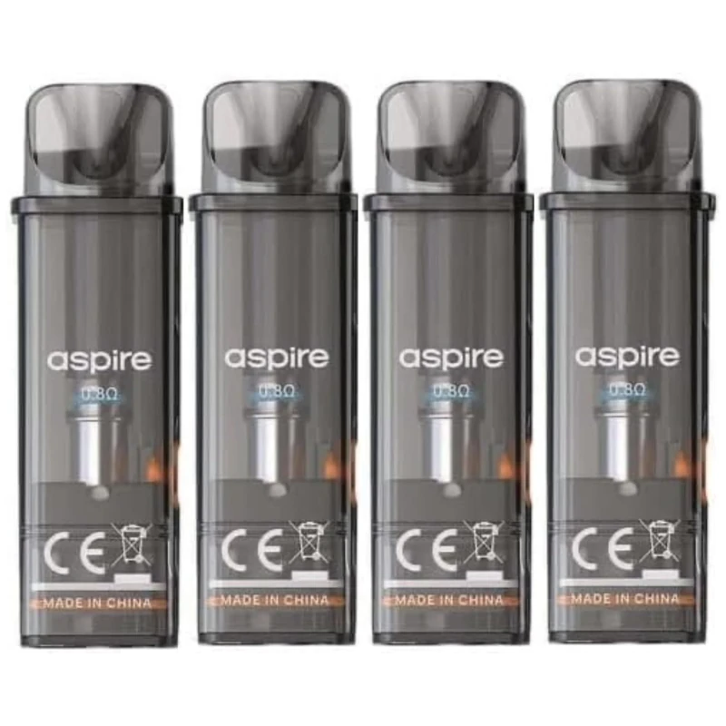 Gotek X Pods 4 Pack 0.8ohm for Aspire gotek X Replacement Pods, Gotek Pods, Aspire Gotek Pro Pods, Go Tek Pod, gotek aspire pods, gotek vape pods, gotex vape pods, gotek pod No Nicotine
