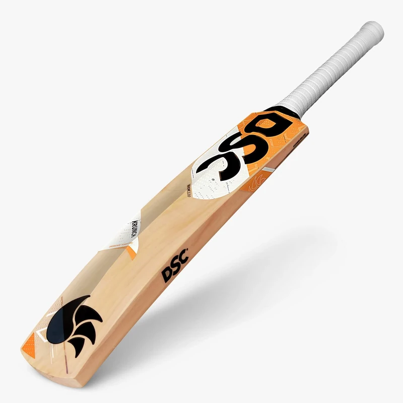 DSC KRUNCH 220 Kashmir Willow Junior Cricket Bats | Material: KW Wood | Massive Edges | Exquisite Balance | Pronounced Bow | Cushioned Grip