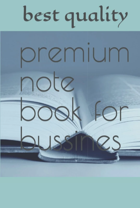 premium note book for bussines