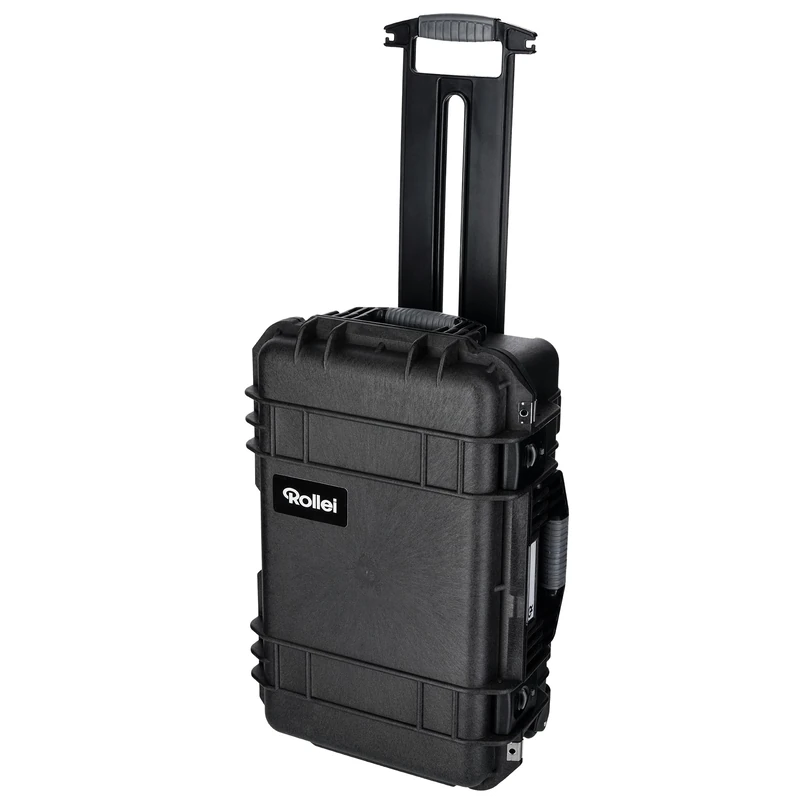 Rollei Camera Suitcase Trolley Extremely Robust Shatterproof and Waterproof Large Outdoor Camera Suitcase Automatic Pressure Regulation and Theft Protection