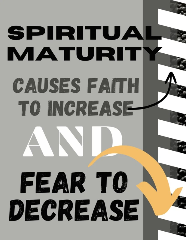 Spiritual Maturity! Perfect Notebook for Sermon Notes, Prayers or Journaling: Paperback (8.5x11) Great for Any Age