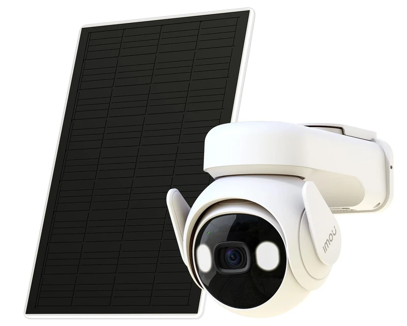 Imou 2K Solar Security Camera Outdoor Wireless, Solar CCTV Camera with Long Battery Life, 360°Surveillance, 20M Color Night Vision, Human/Motion Detection, 2-Way Audio Siren Spotlight