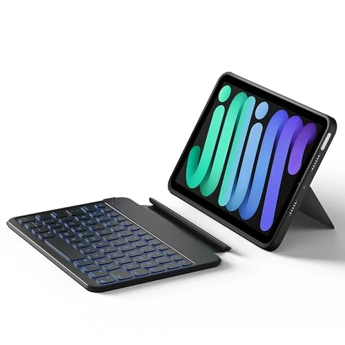 HOU Keyboard Case for iPad Mini 6 2021 8.3" - Image 1
