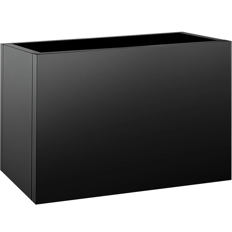 Meyoppm Steel Planter Box 36"x12"x20", Square Metal Planter Box Indoor&Outdoor, Steel Planter Heavy Duty for Commercial and Residential Use