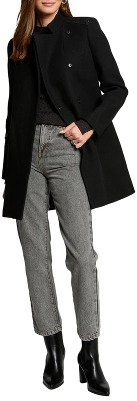 Morgan 242-Goumi Coat, black, 34 woman