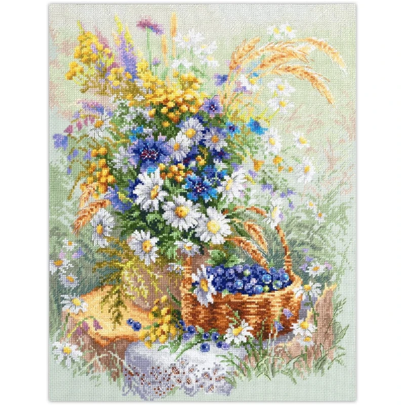 Magic Needle Woodland Glade Counted Cross Stitch Kit - Multi-Colour