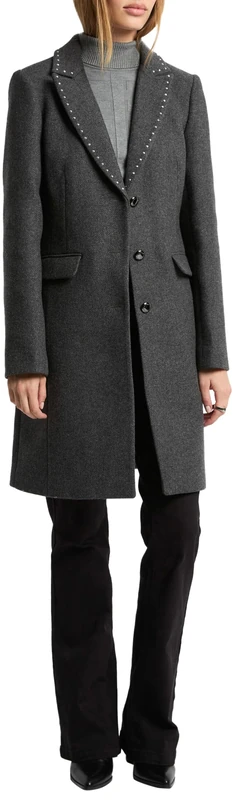 Morgan 242-Glam coat, light gray, 40 women
