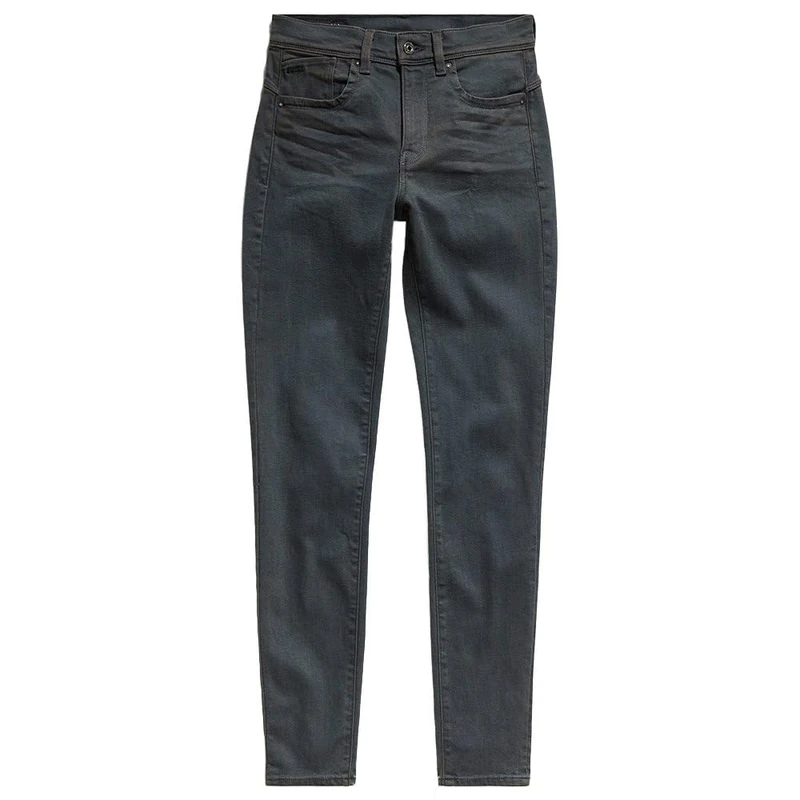 G-STAR RAW Lhana High Super Skinny Jeans, Grey (Worn in Tornado D15179-d185-d353), 29W x 32L