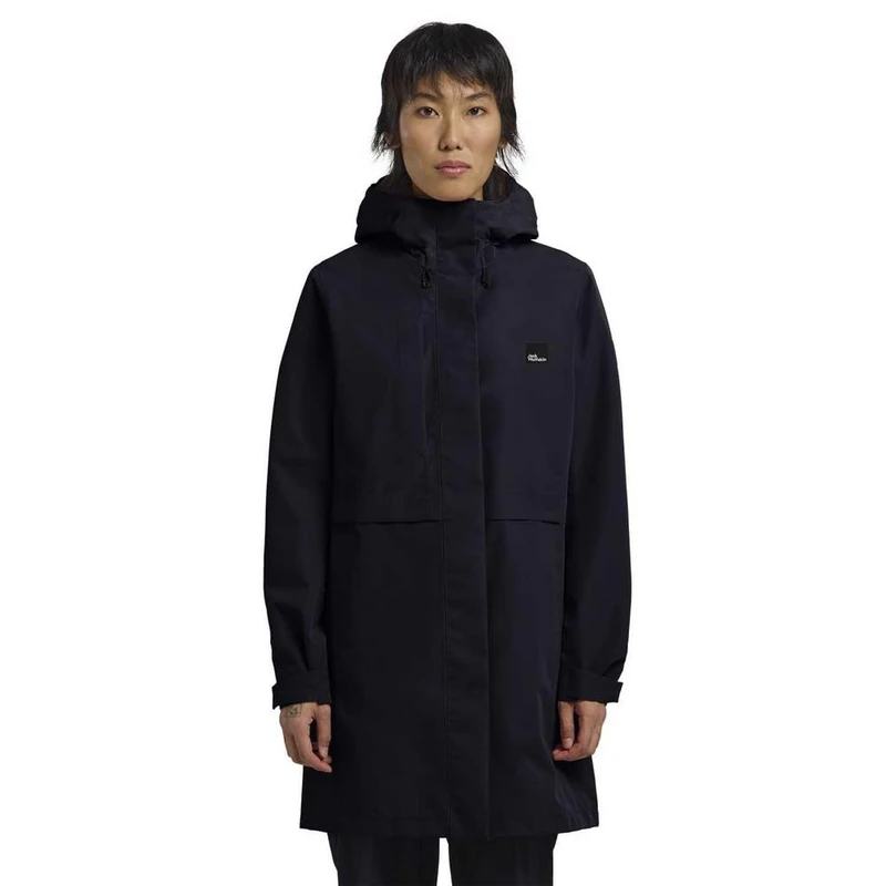 Jack Wolfskin Women's Terraview 2lâ Coatâ W Coat, Navy, M