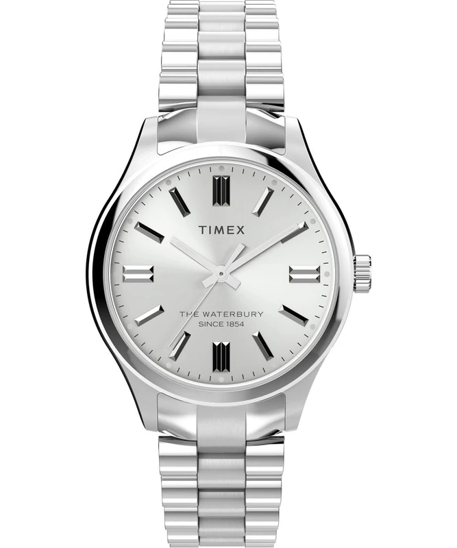 Timex Women's Analogue Quartz Watch with a Stainless Steel Strap Legacy