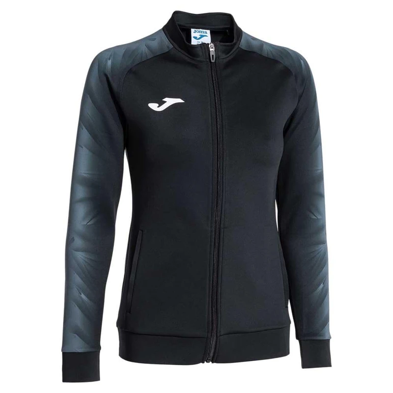 Joma - Men's Sweatshirt - Elite XI - Zip, black anthracite, S - Image 1