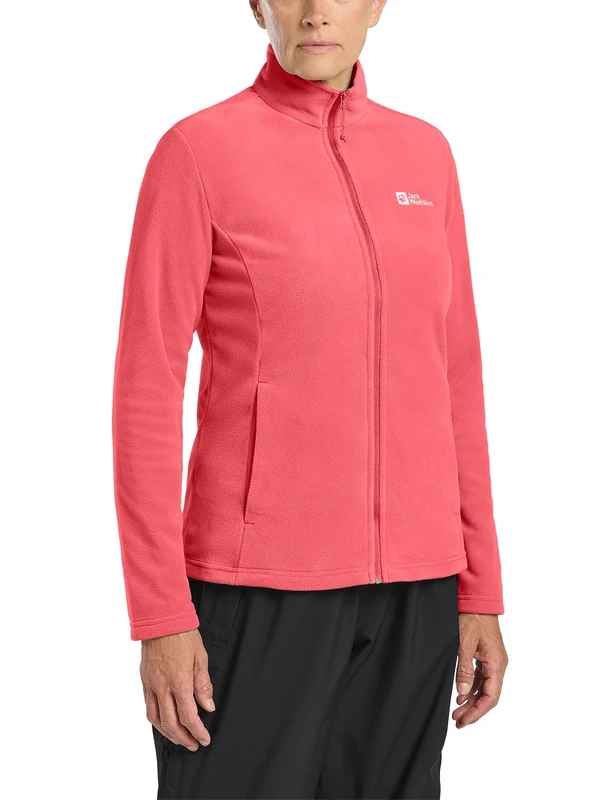 Jack Wolfskin Women's Taunus Fz W Fleece Jacket, Sunset Coral, M