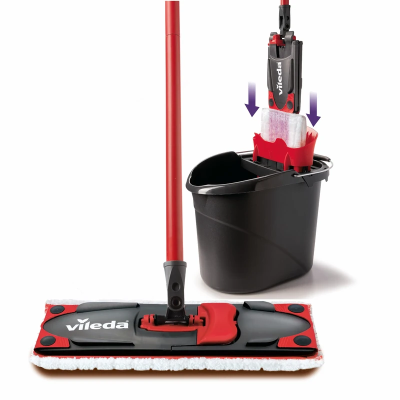 Vileda Ultramax Care Sensitive Floor Mop and Bucket Set
