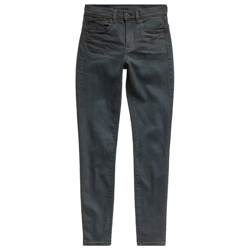 G-STAR Women's Lhana High Super Skinny Jeans, Grey (Worn in Tornado D15179-d185-d353), 32W x 32L