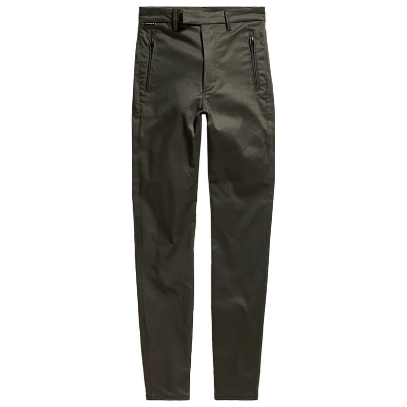 G-STAR RAW Weld High Skinny Chino Pants, Raven Grey D19141-C105-976, 26W x 30L Women, Grey Raven D19141-c105-976, 26W x 30L - Image 1