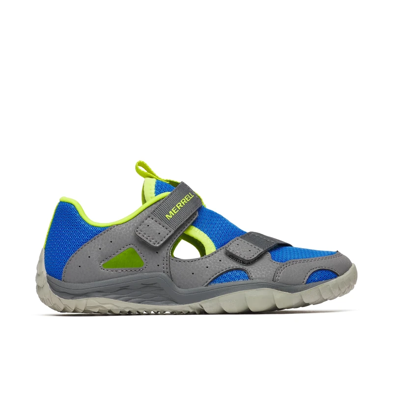 Merrell Hydro Quest Kid's,Grey/Blue/Lime 3 UK