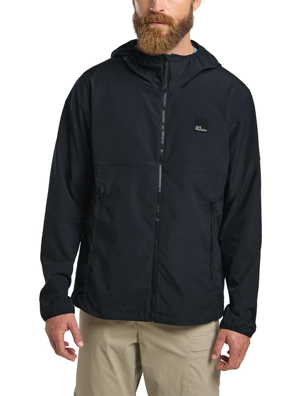 Jack Wolfskin Men's Terracade JKT M Jacket, Dark Navy, M
