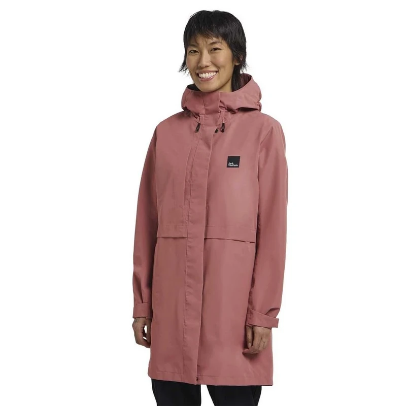 Jack Wolfskin Terraview 2L Coat W, Mineral Red, XL