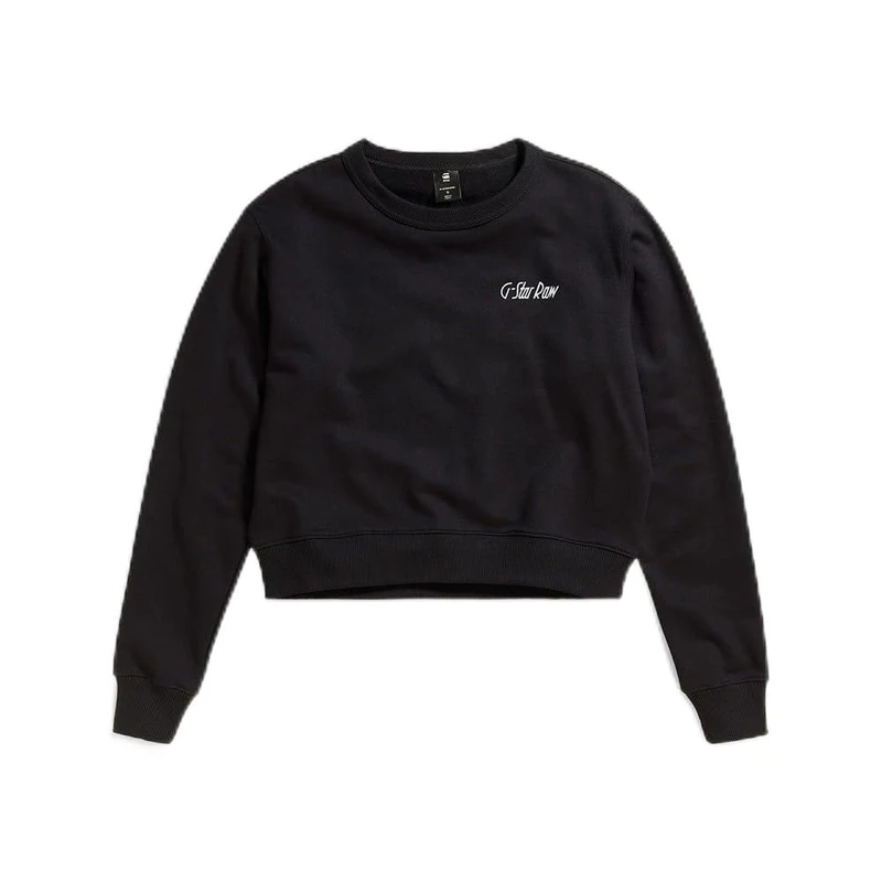 G-STAR RAW Graphic Sweatshirt, Black (Dk Black D24803-7809-6484), S