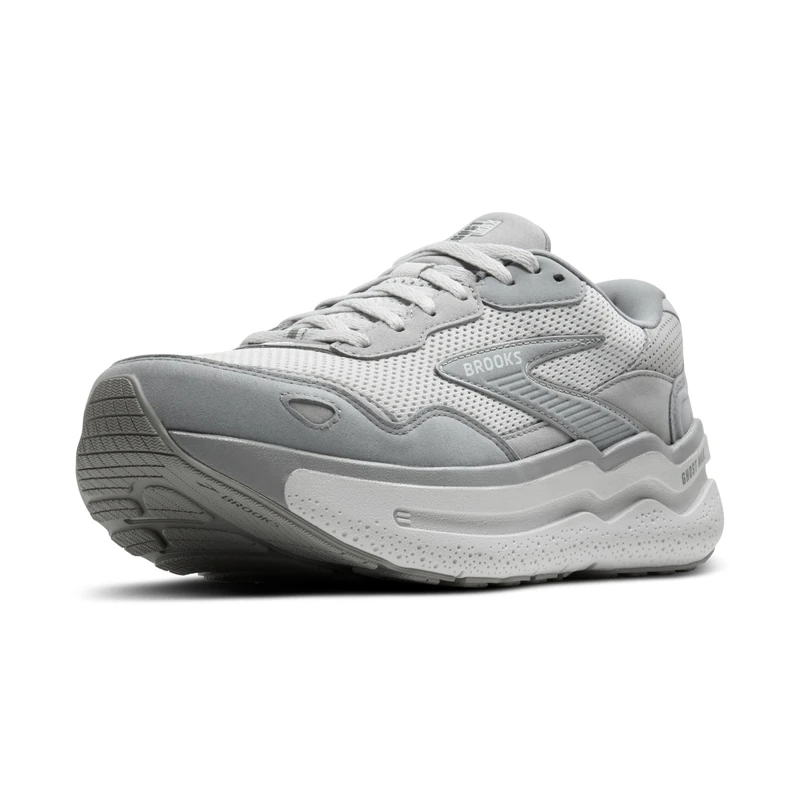 Brooks Ghost Max SE Men's Leather Sneakers - Primer Grey