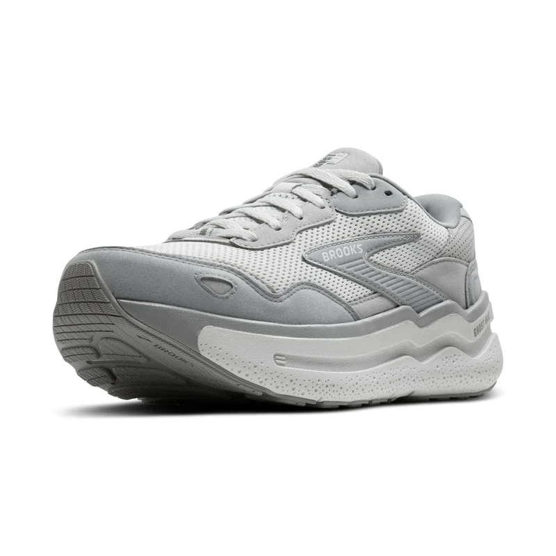 BROOKS 1104441D034 Ghost Max SE Men Primer Grey/Oyster/Alloy UK 9